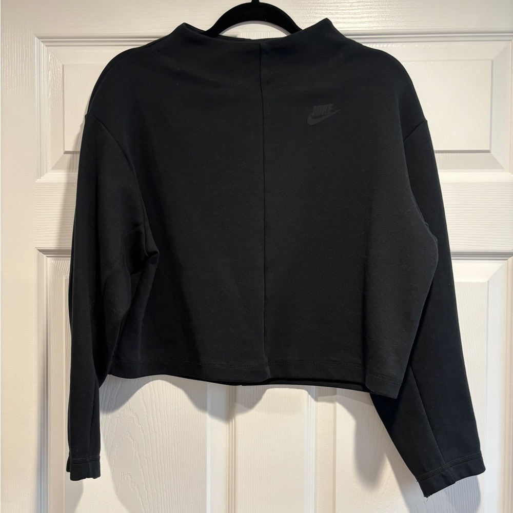 Nike tech crop pull over